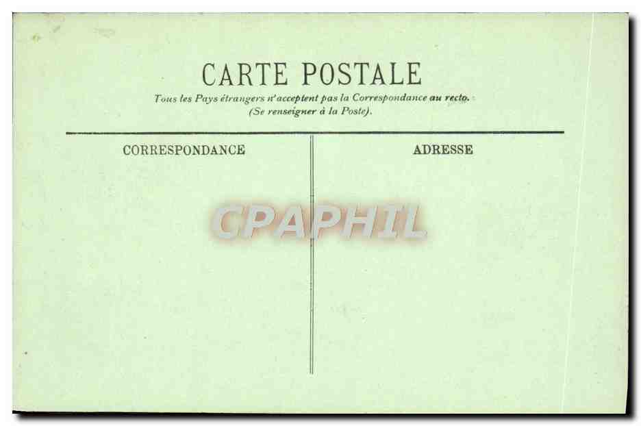 CPA Bateau A bord des navires de guerre Spardeck d'un cuirasse moderne — Verso