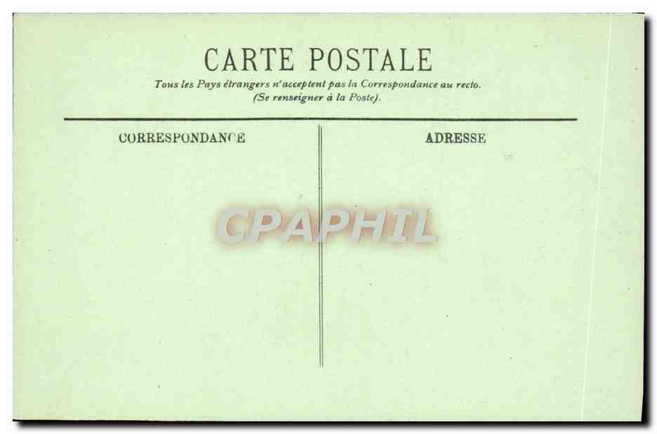 CPA Bateau A bord des navires de guerre Le sechage du linge sur les cartahus a bord d'un cuirasse — Verso