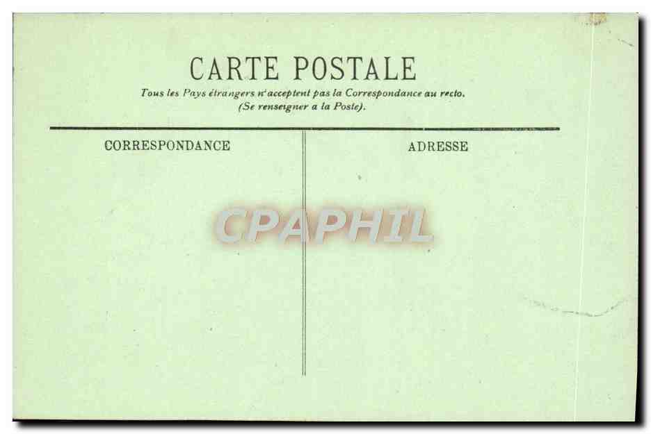 CPA Bateau A bord des navires de guerre Pare pour le mouillage  — Verso