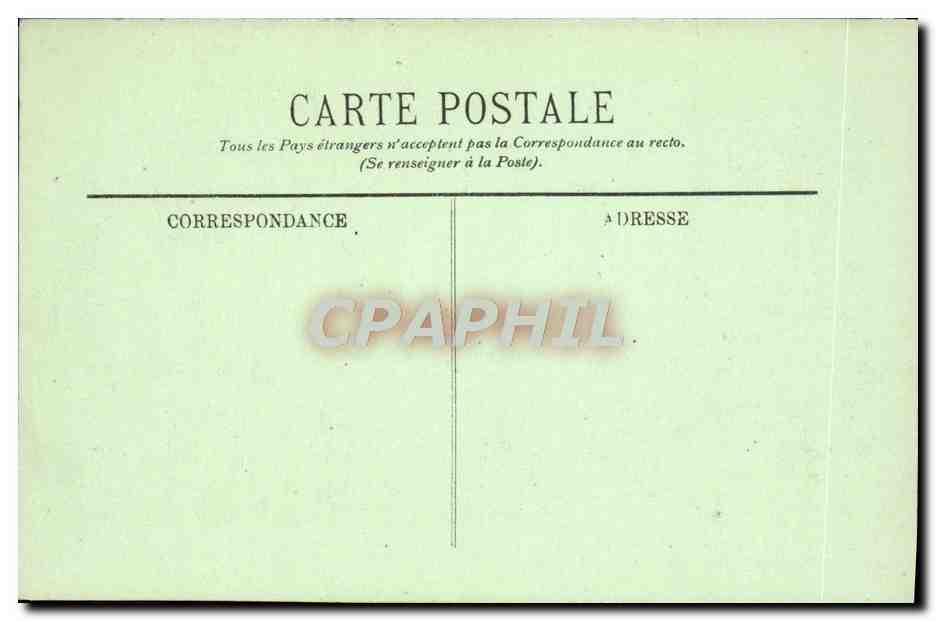 CPA Bateau A bord des navires de guerre En observation pendant le tir — Verso