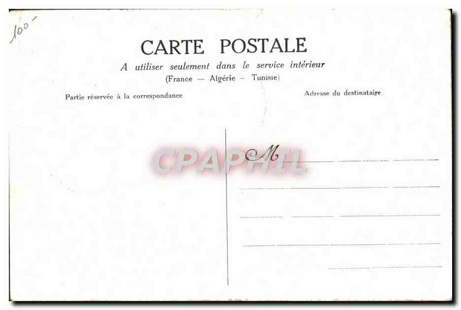 CPA Avion Aviation Beaumont Lieutenant Conneau sur monoplan Bleriot  — Verso