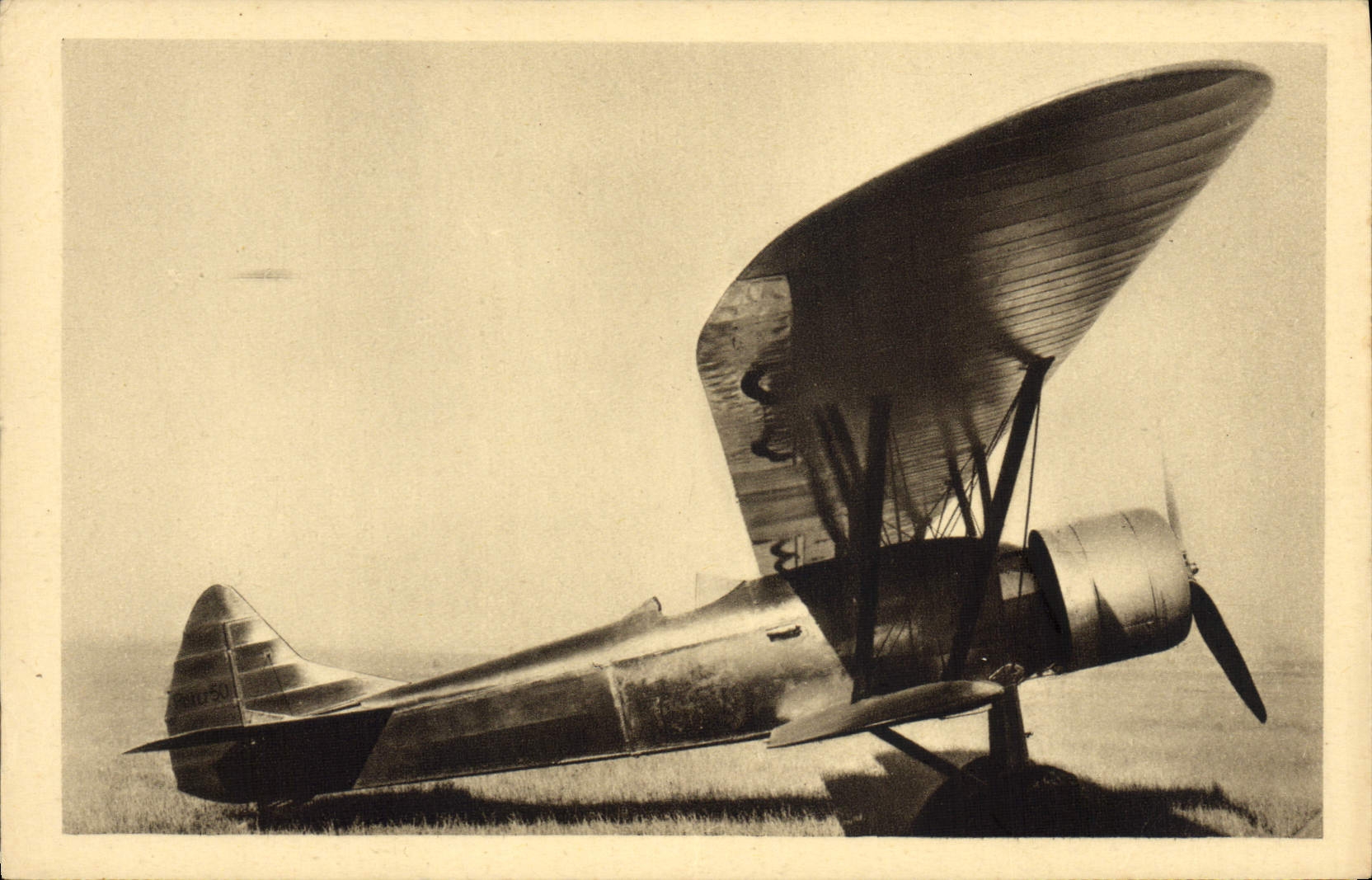CPA Avion Aviation Potez 50 Gnome Rhone14 Lemoine