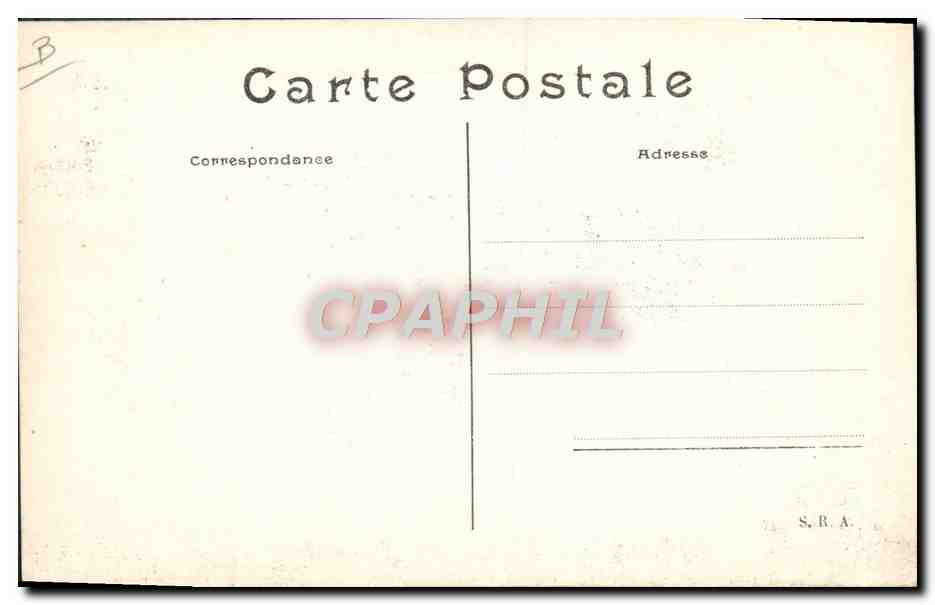 CPA Avion Aviation Curtiss sur son biplan  — Verso