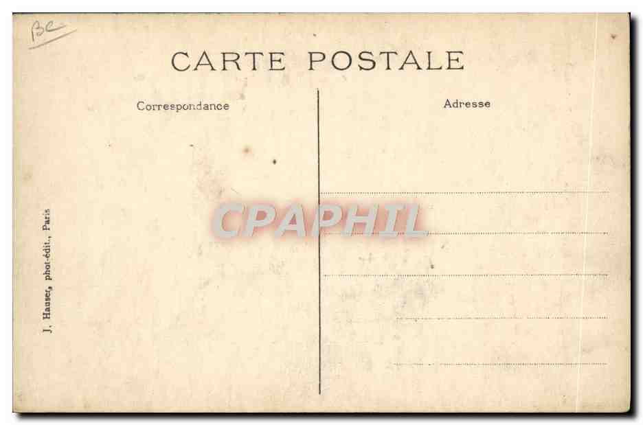 CPA Avion Aviation Biplan Voisin type 13 50  — Verso