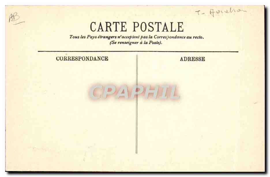 CPA Avion Aviation Aeroplane Farman  — Rückseite