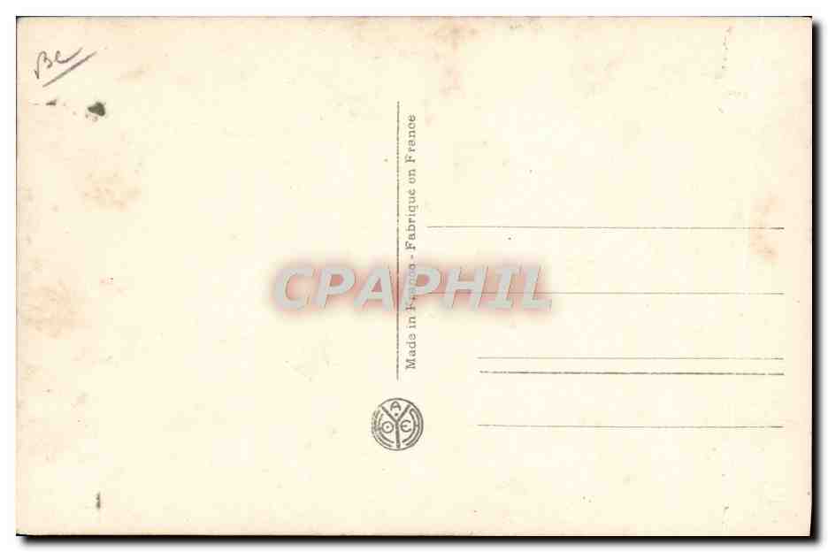 CPA Avion Aviation Coste et le Point d'Interrogation — Verso