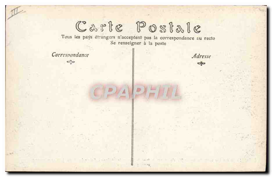 CPA Avion Aviation Premier voyage en aeroplane Aviateur Farman se rend au camp de Chalons a Reims Moulin Croix au soldat — Rückseite