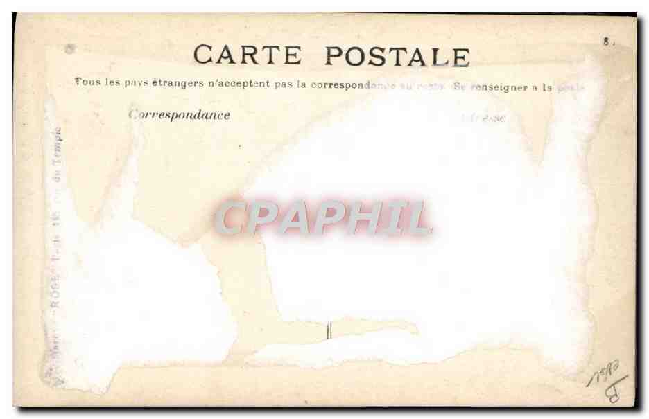 CPA Avion Aviation Louis Bleriot sur son monoplan  — Rückseite