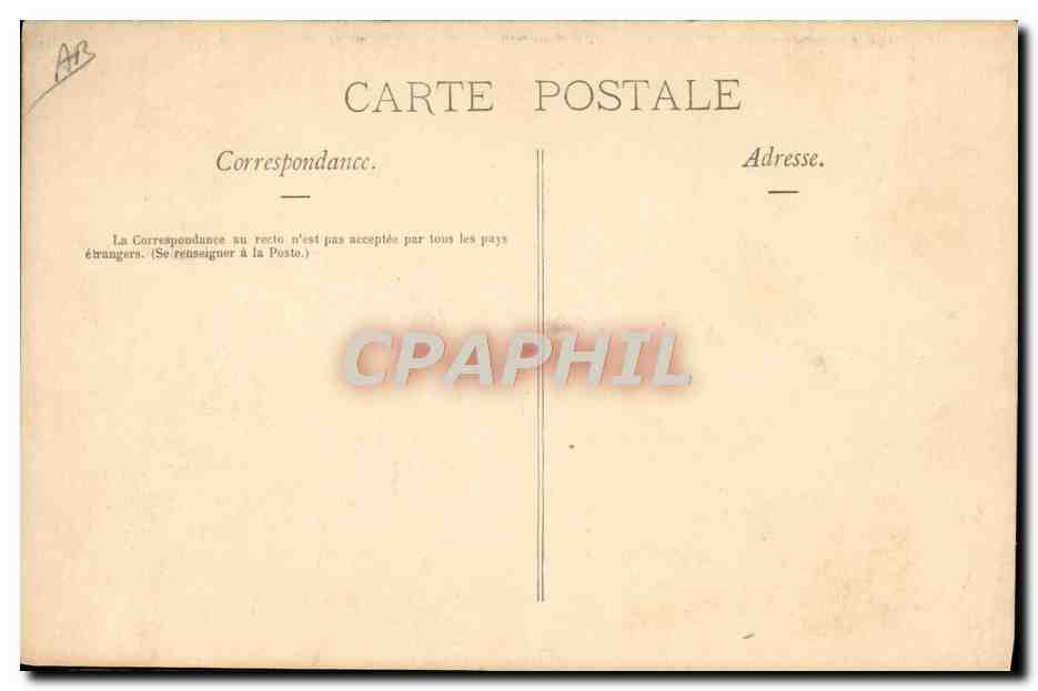 CPA Avion Aviation Lebaudy proprietaire du dirigeable et les officiers de la commission d'experience Berteaux  — Rückseite