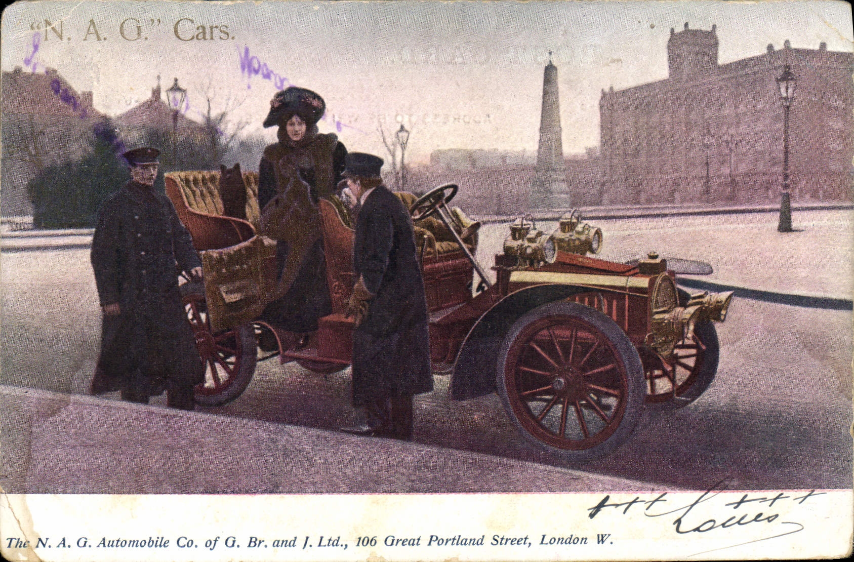 CPA Automobile NAG Cars