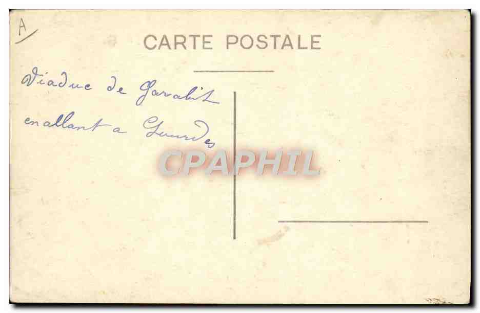 Viaduc de Garabit — en allant à Guerdes — CPAPHIL — Verso