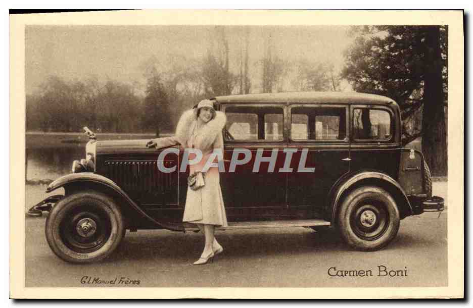 CPA Peugeot Carmen Boni Automobile 