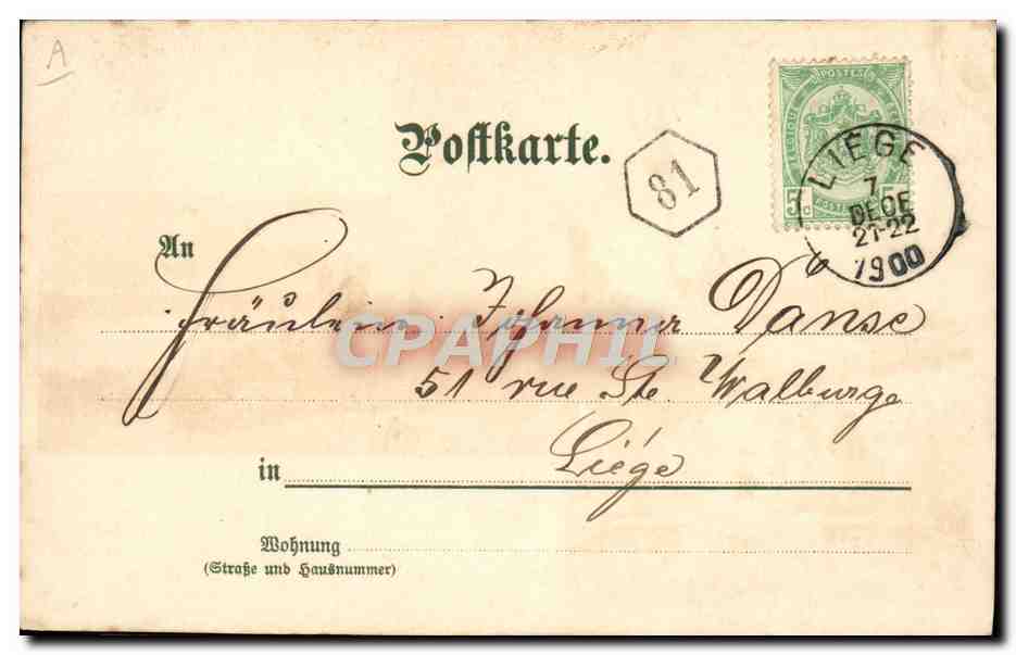 CPA Illustrateur Hersching Ammersee Kloster Andechs  — Verso