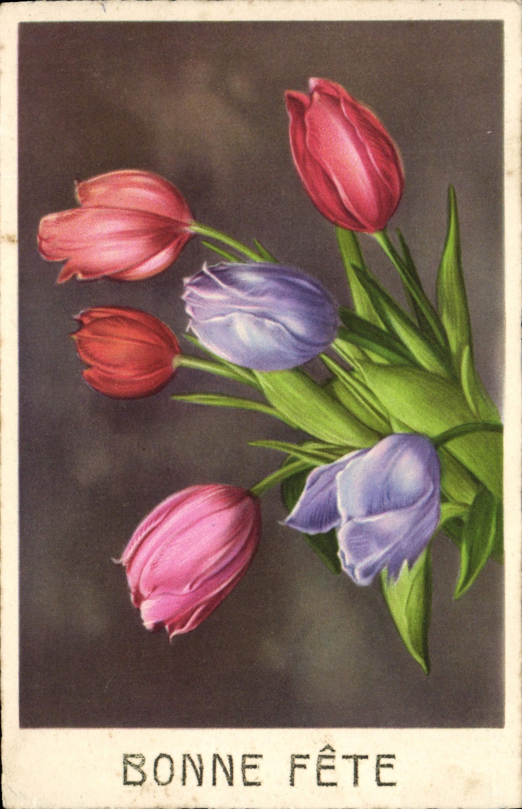 CPA Fantaisie Fleurs