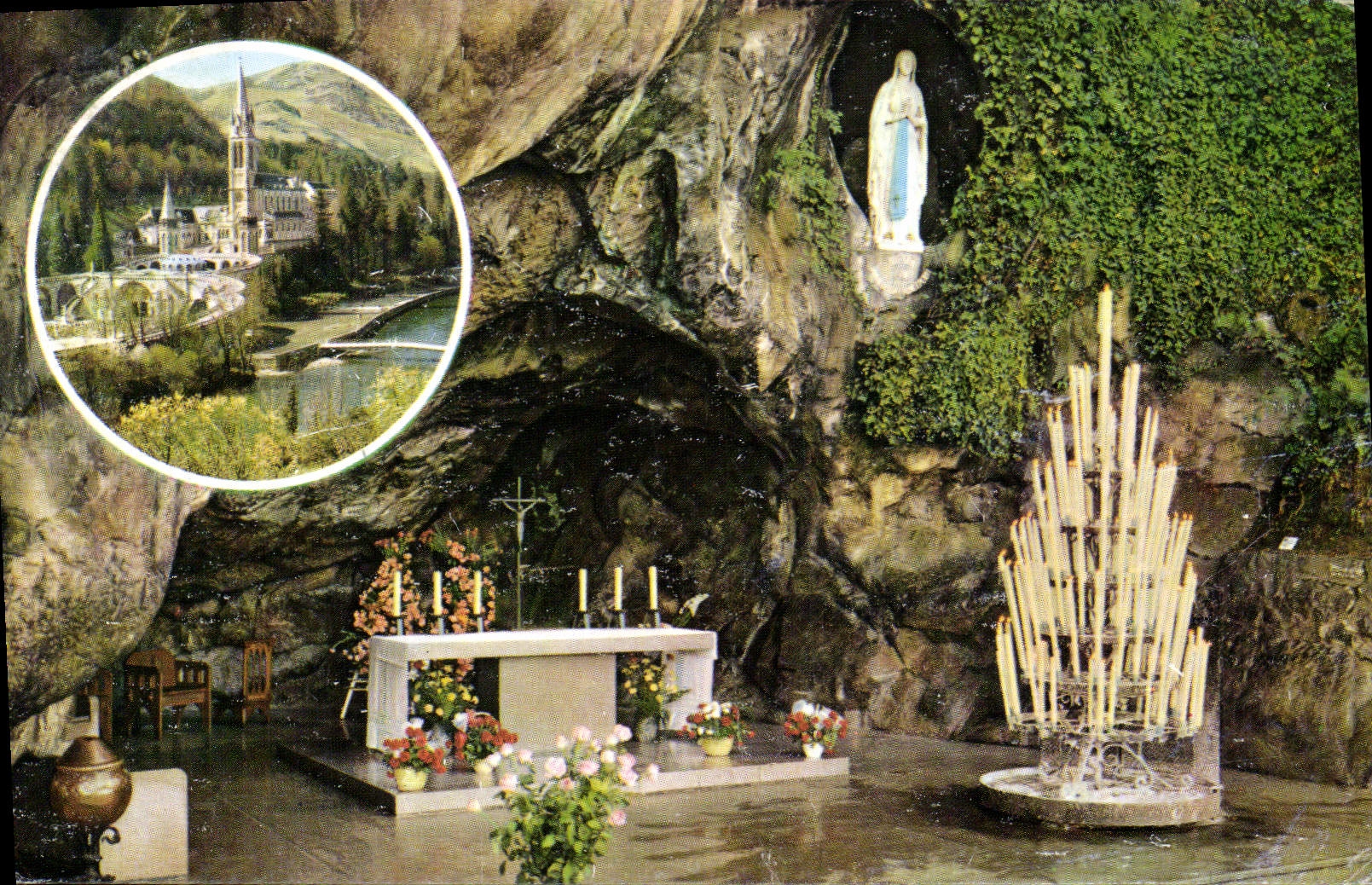 CPM Lourdes La grotte miraculeuse 
