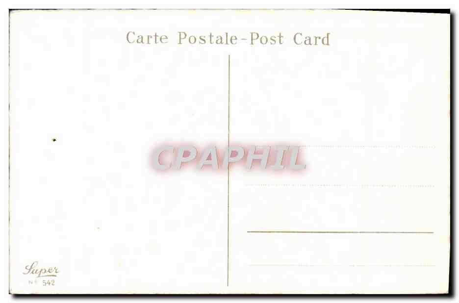 CPM Fantaisie Moulin a vent — Rückseite