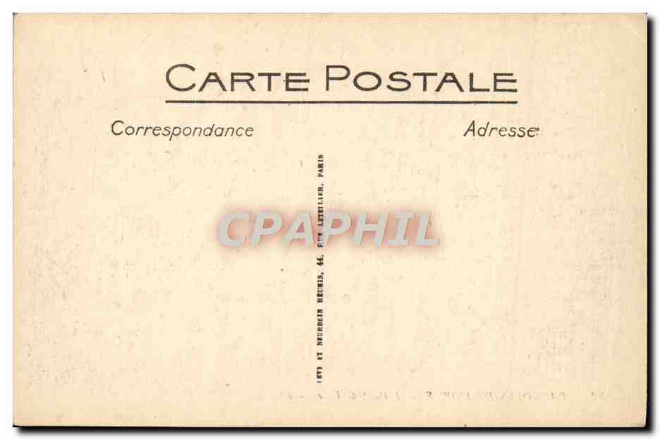 CPA Bagnoles de l'Orne L'hotel de ville  — Rückseite