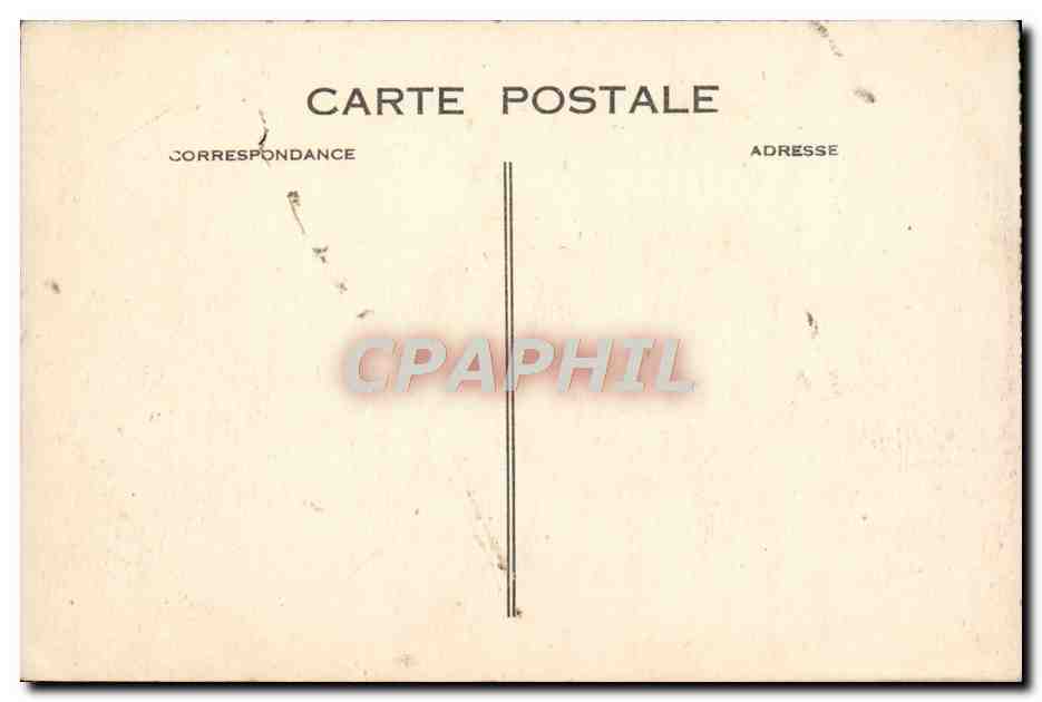CPA Deauville Royal Hotel Et Le Jardin — Rückseite