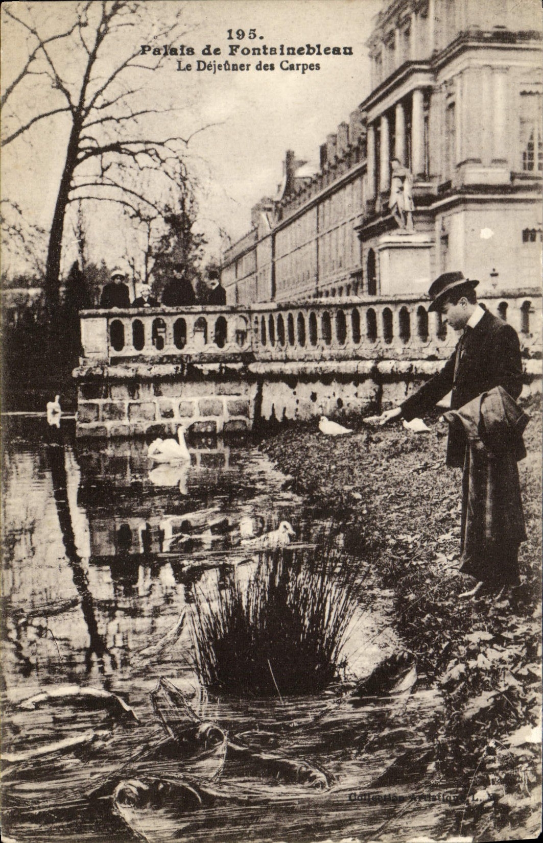 Palazzo di Fontainebleau — Il Pranzo delle Carpe — Ed. L. V.