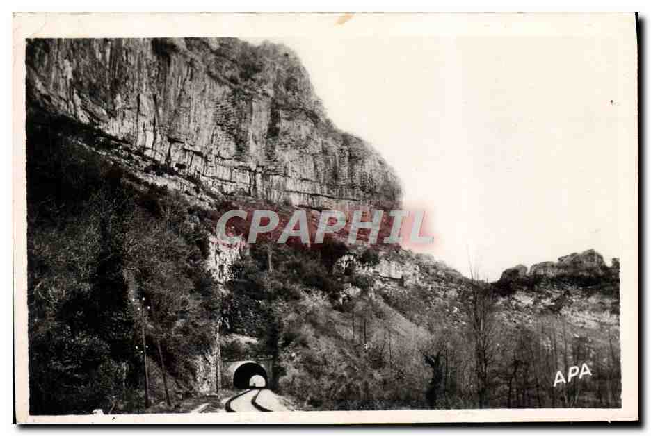 CPA St Antonin Noble Val Tunnel de Bone