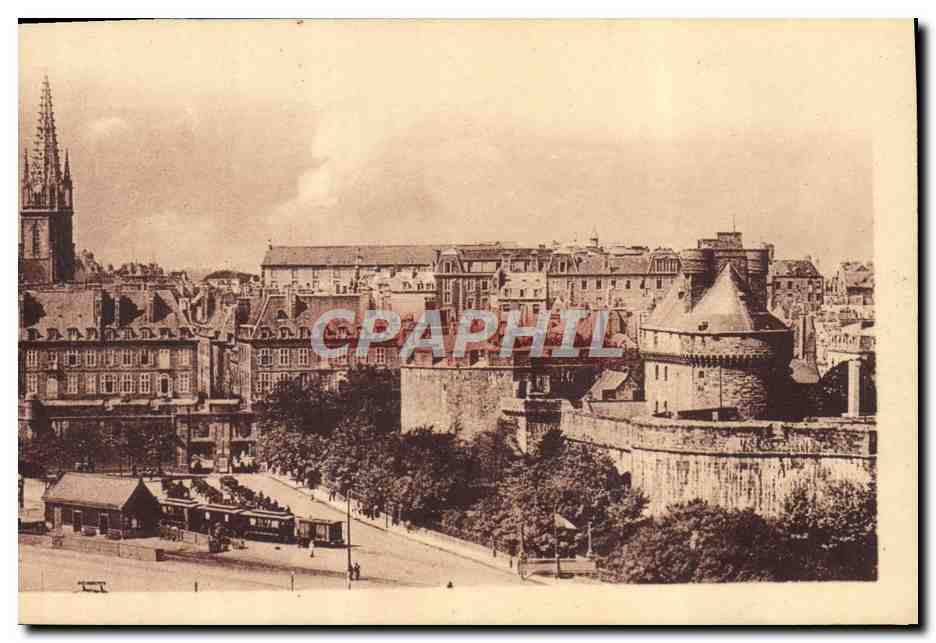 Saint-Malo — Vue de la Porte Saint-Vincent — Éditeur Lévy et Neudien, Paris