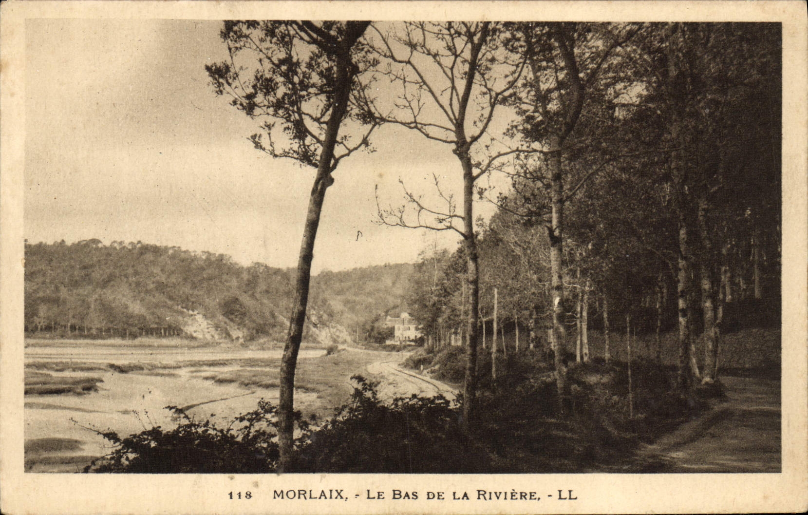 CPA Morlaix Le Bas De La Riviere