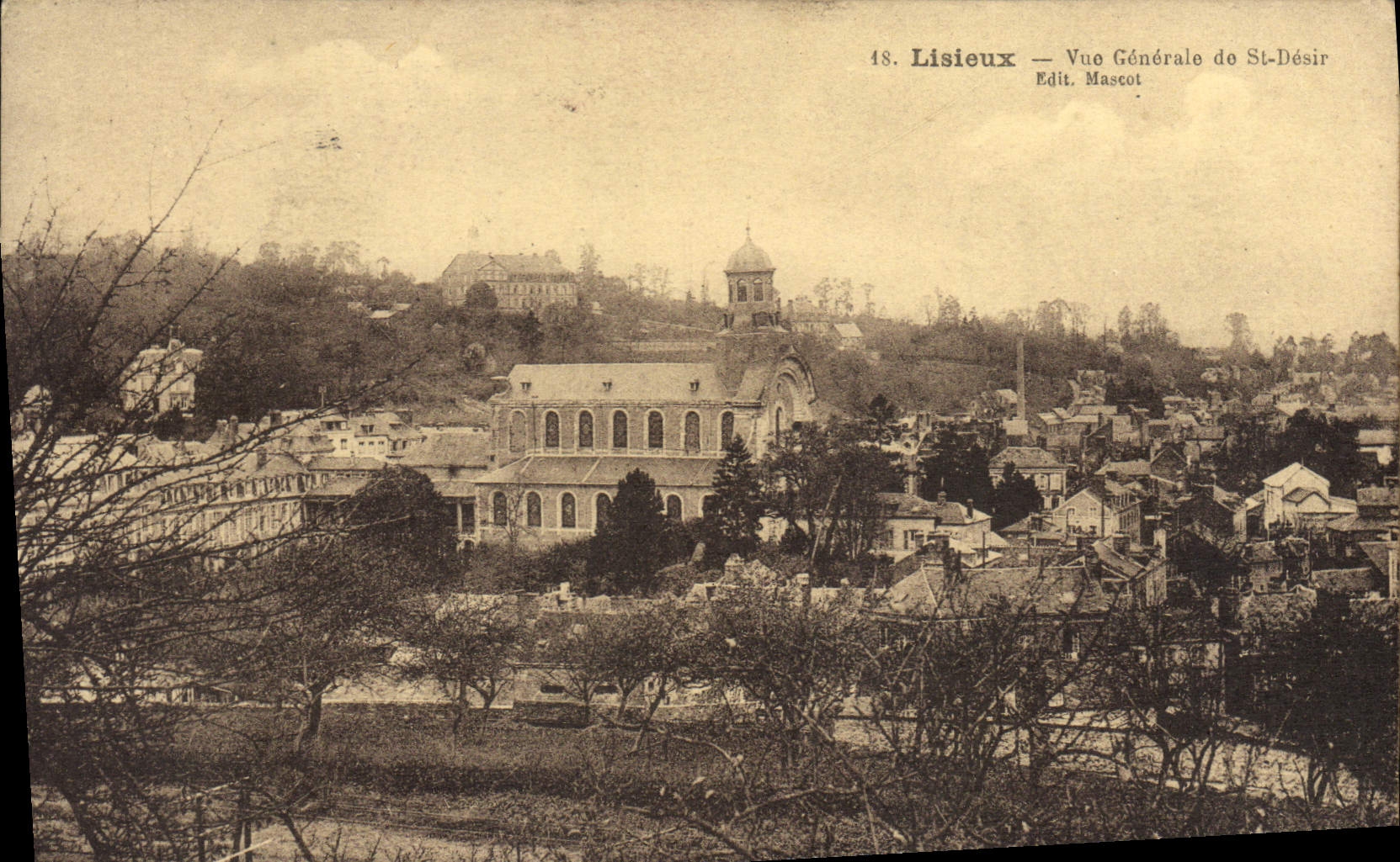 CPA Lisieux Vue Generale de St Desir