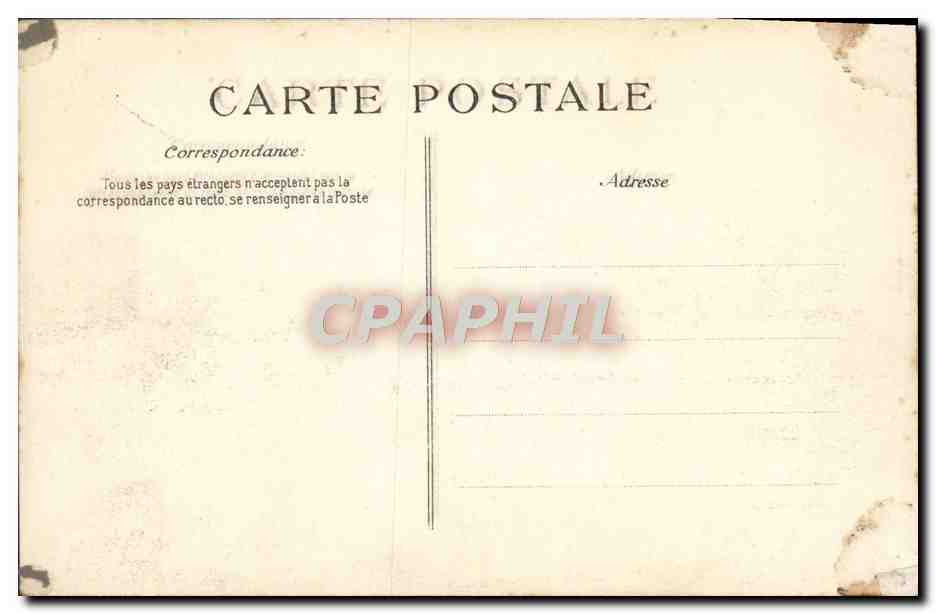 CPA Bateau Catastrophe du cuirasse Liberte  — Verso
