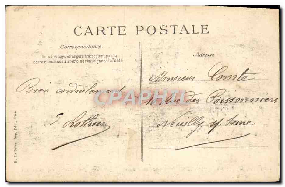 CPA Bateau Catastrophe du cuirasse Liberte Les epaves — Verso