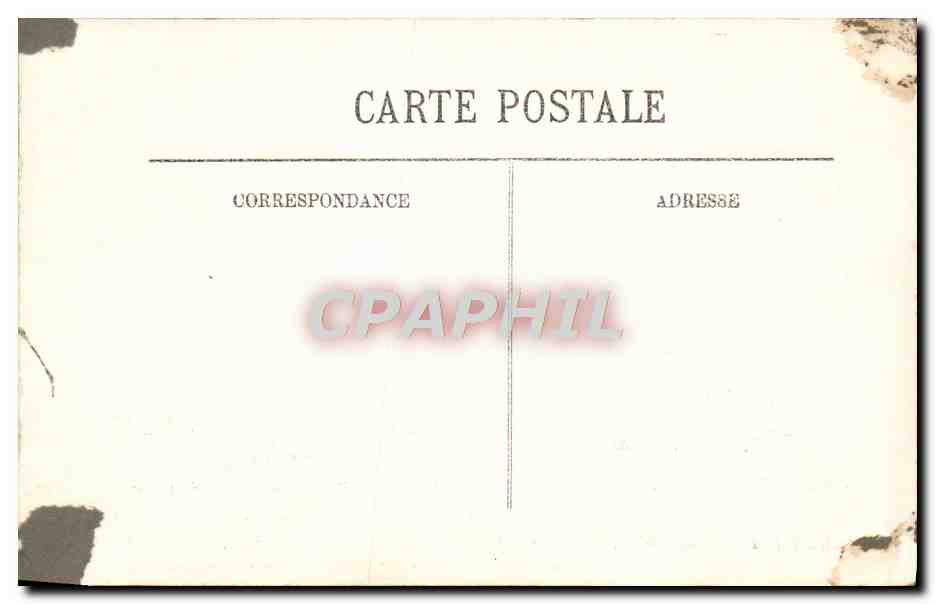 CPA Bateau Catastrophe du cuirasse Liberte Le liberte apres l'explosion — Verso