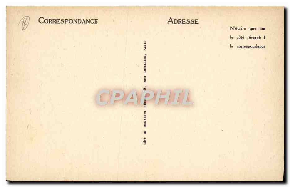 CPA Bateau Arrivee du cuirasse amiral et l'escadre en ligne de file  — Verso