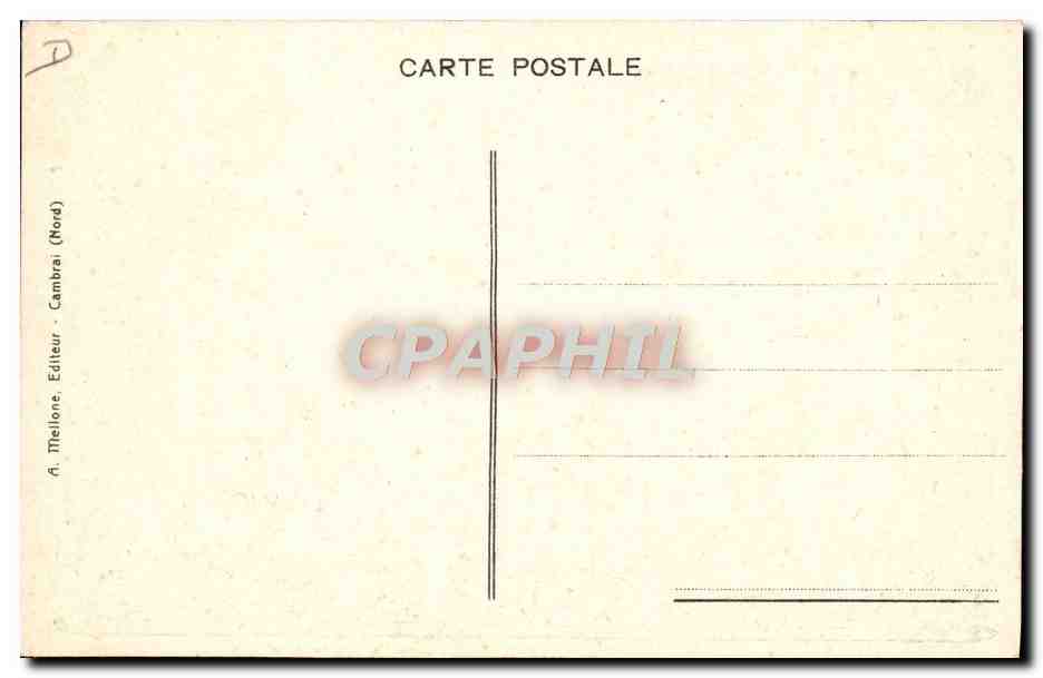 CPA Avion Aviation Biplan Voisin Henry Fournier Le Mans  — Verso