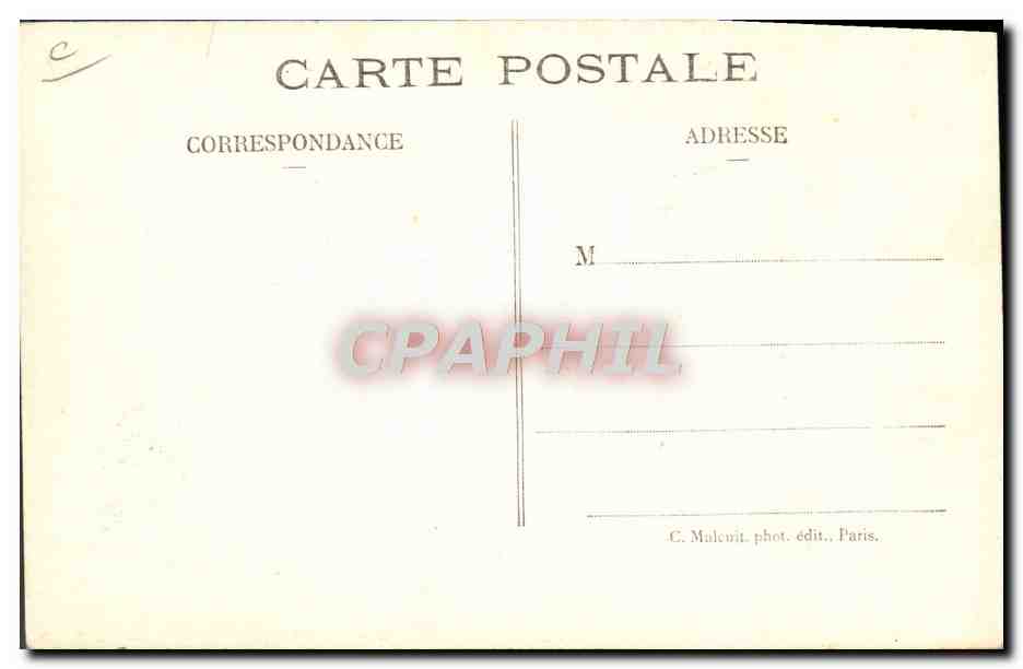 CPA Avion Aviation L'aeroplane Bleriot en plein vol — Rückseite