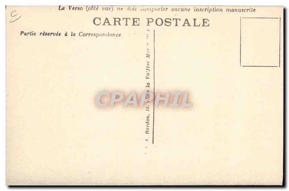 CPA Avion Aviation Caudron de transport C 183 — Rückseite