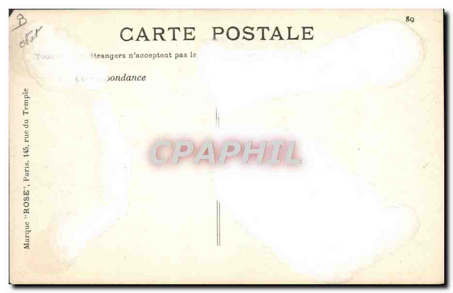 CPA Avion Aviation Hubert Latham sur son monoplan Antoinette — Verso