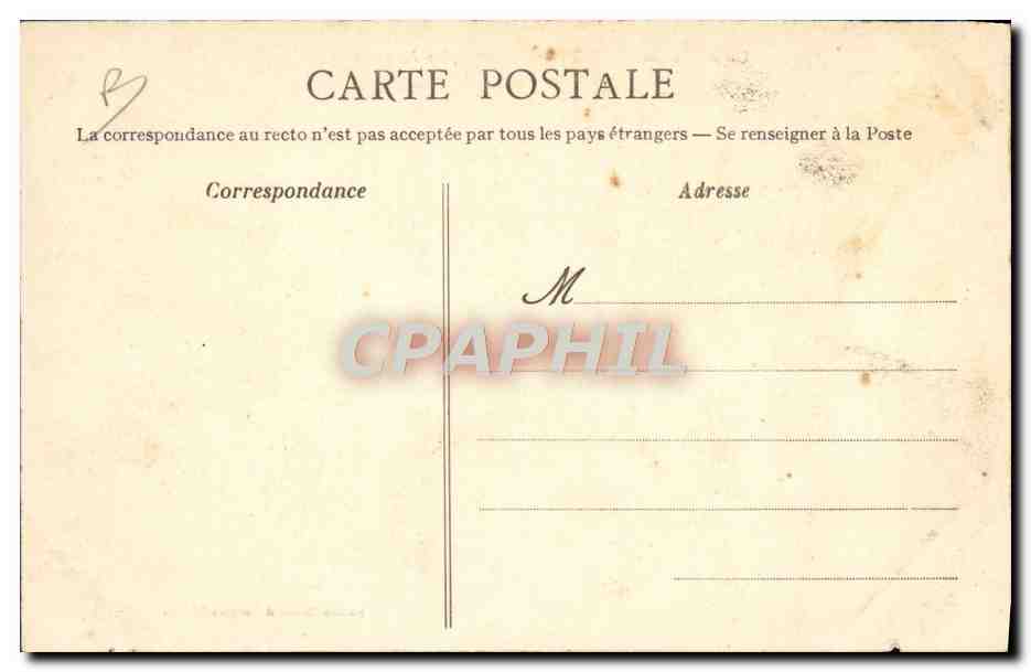 CPA Avion Aviation Un joli vol de Martinet sur biplan H Farman — Verso