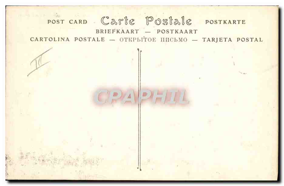 CPA Avion Aviation Grande semaine d'aviation de Rouen 1910 Un vol de Chavez  — Verso