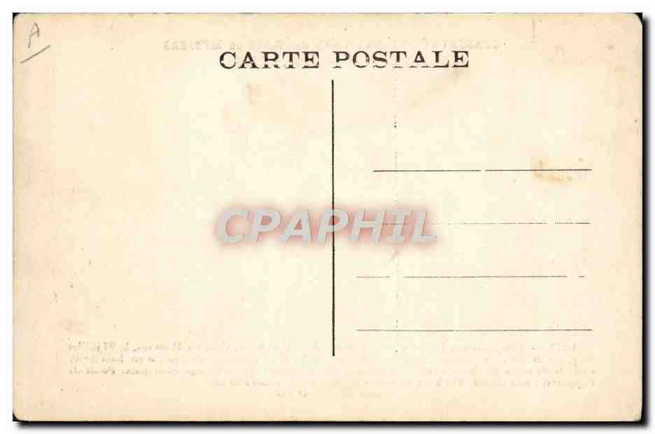CPA Avion Aviation Conservatoire National des Arts et Metiers Rue Saint Martin Paris Aeroplane Bleriot — Verso