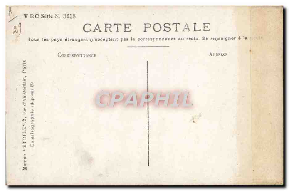 CPA Avion Aviation L'aeroplane Latham au dessus de la Manche  — Rückseite