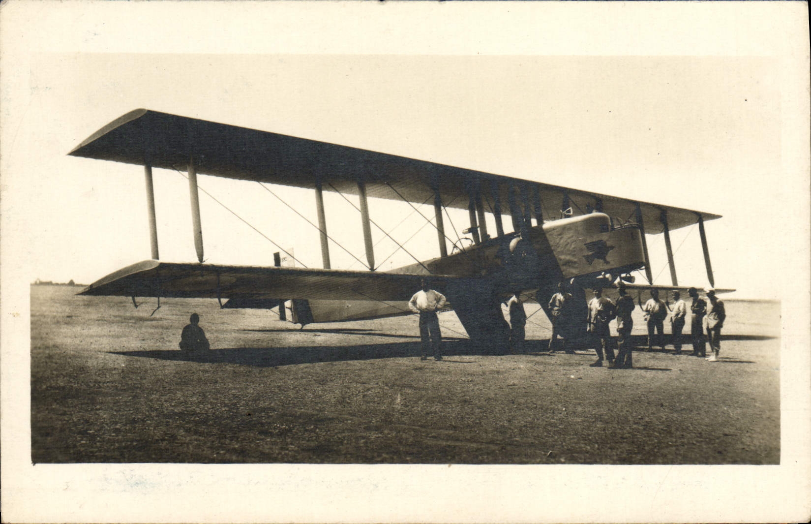 CARTE PHOTO Avion Aviation 