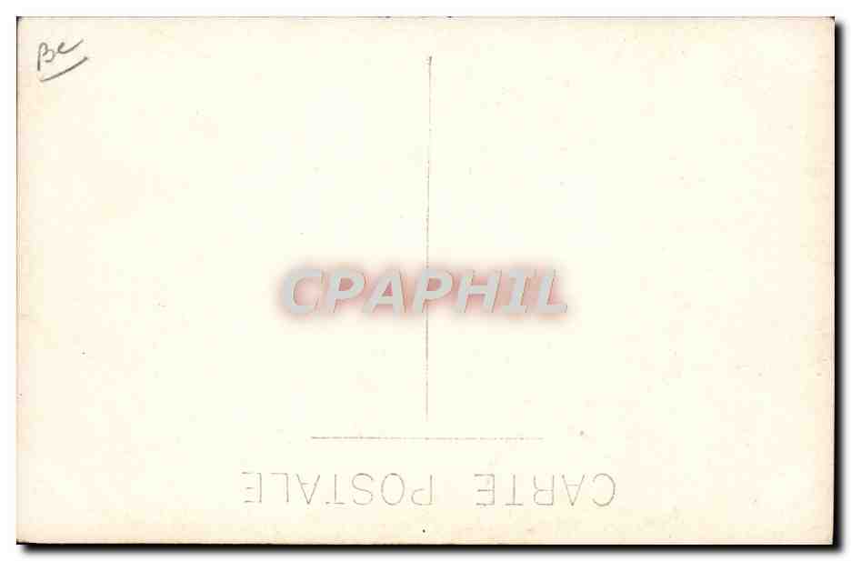 CARTE PHOTO Avion Aviation  — Rückseite