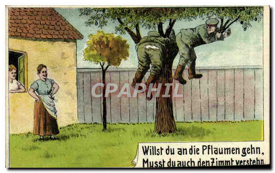CPA Fantaisie Illustrateur Soldats Militaria
