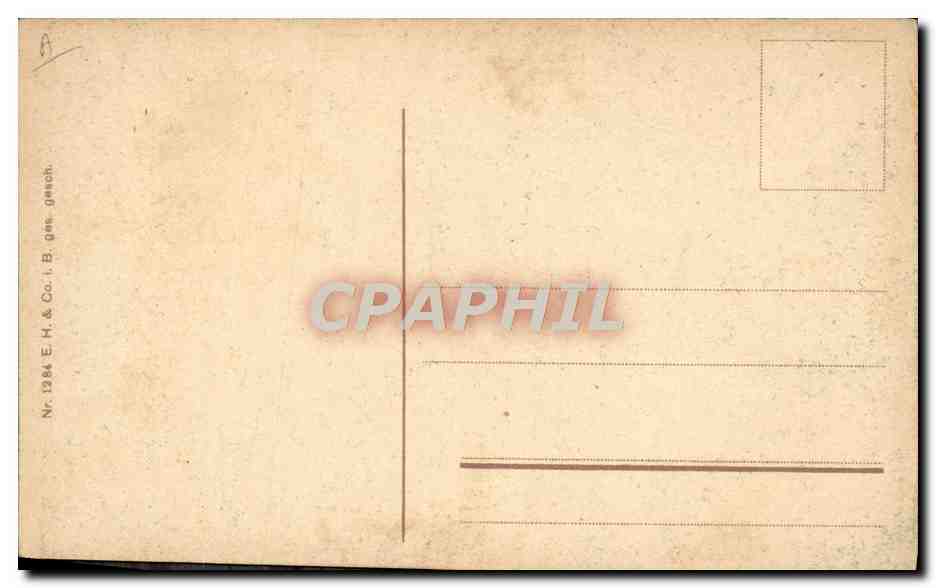 CPA Fantaisie Illustrateur Soldats Militaria — Rückseite
