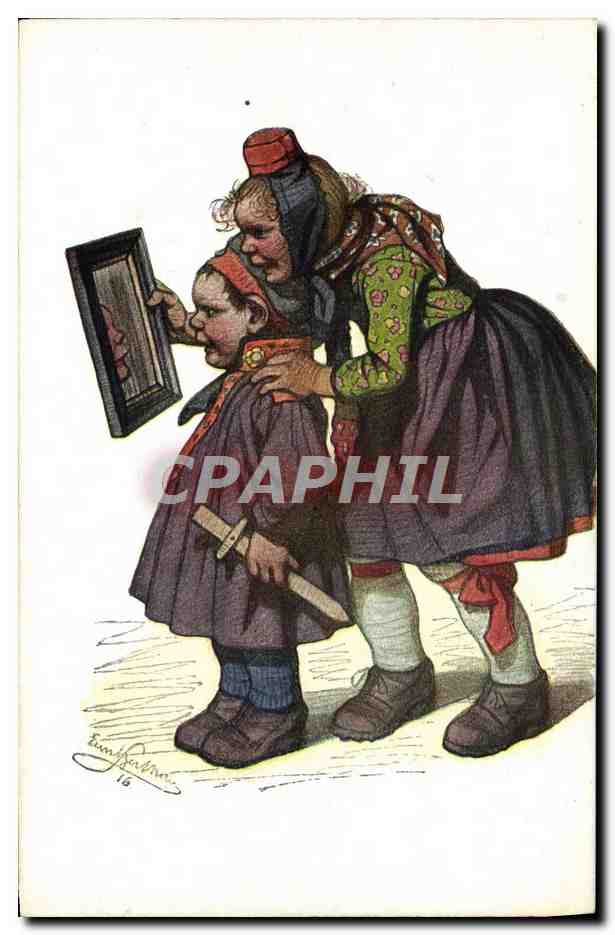 CPA Fantaisie Illustrateur Enfants