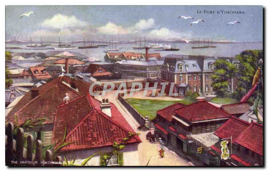 CPA Japon Nippon The harbour Yokohama 