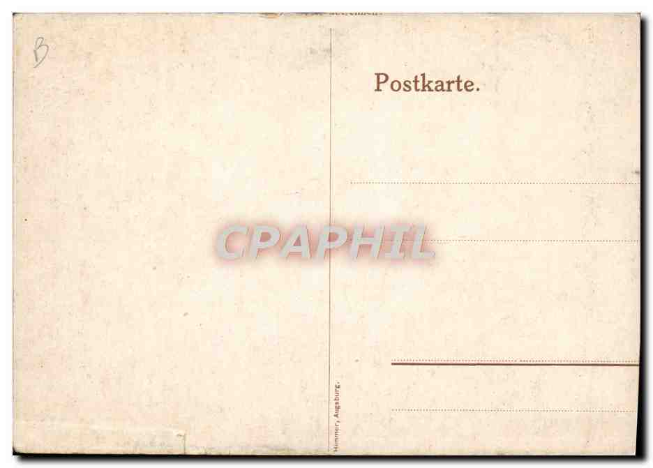 CPA Illustrateur Dieu Anges  — Rückseite