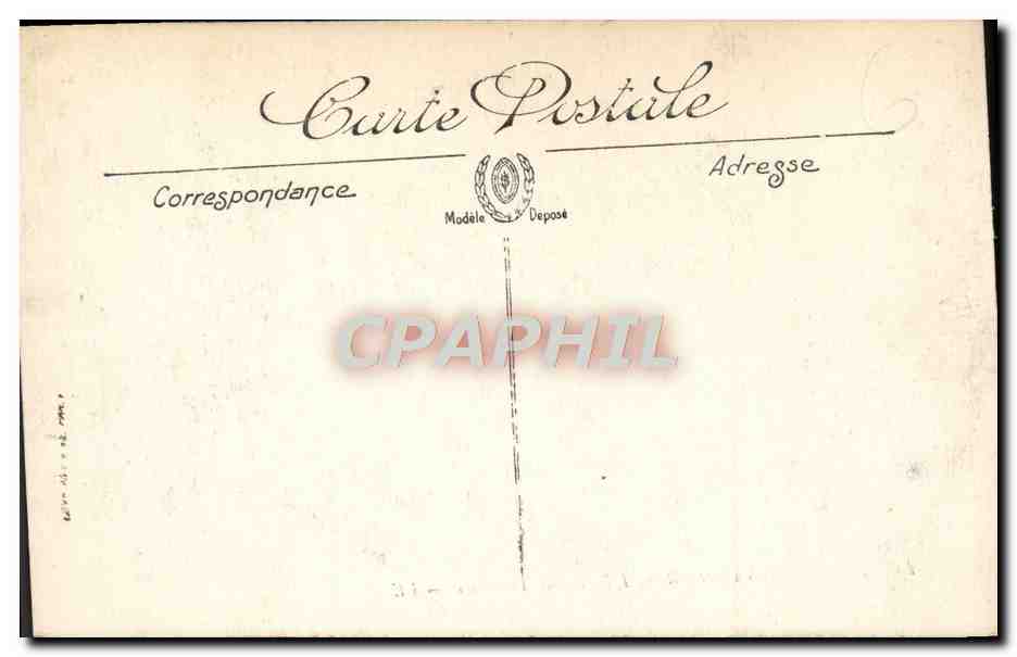 CPA Luz Saint Sauveur L'Eglise des Templiers — Verso