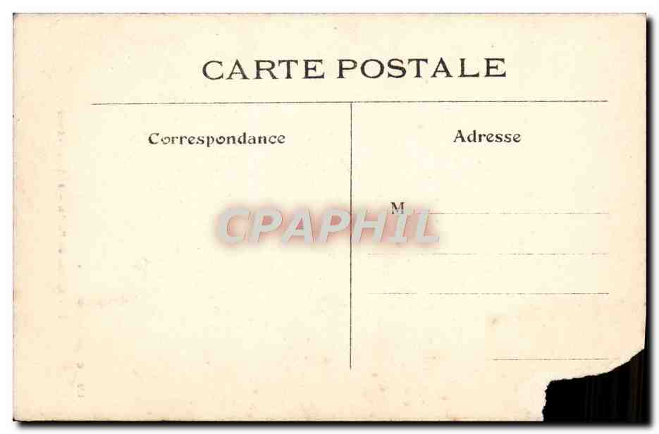 CPA Les Eglise de Paris Saint Anne — Verso