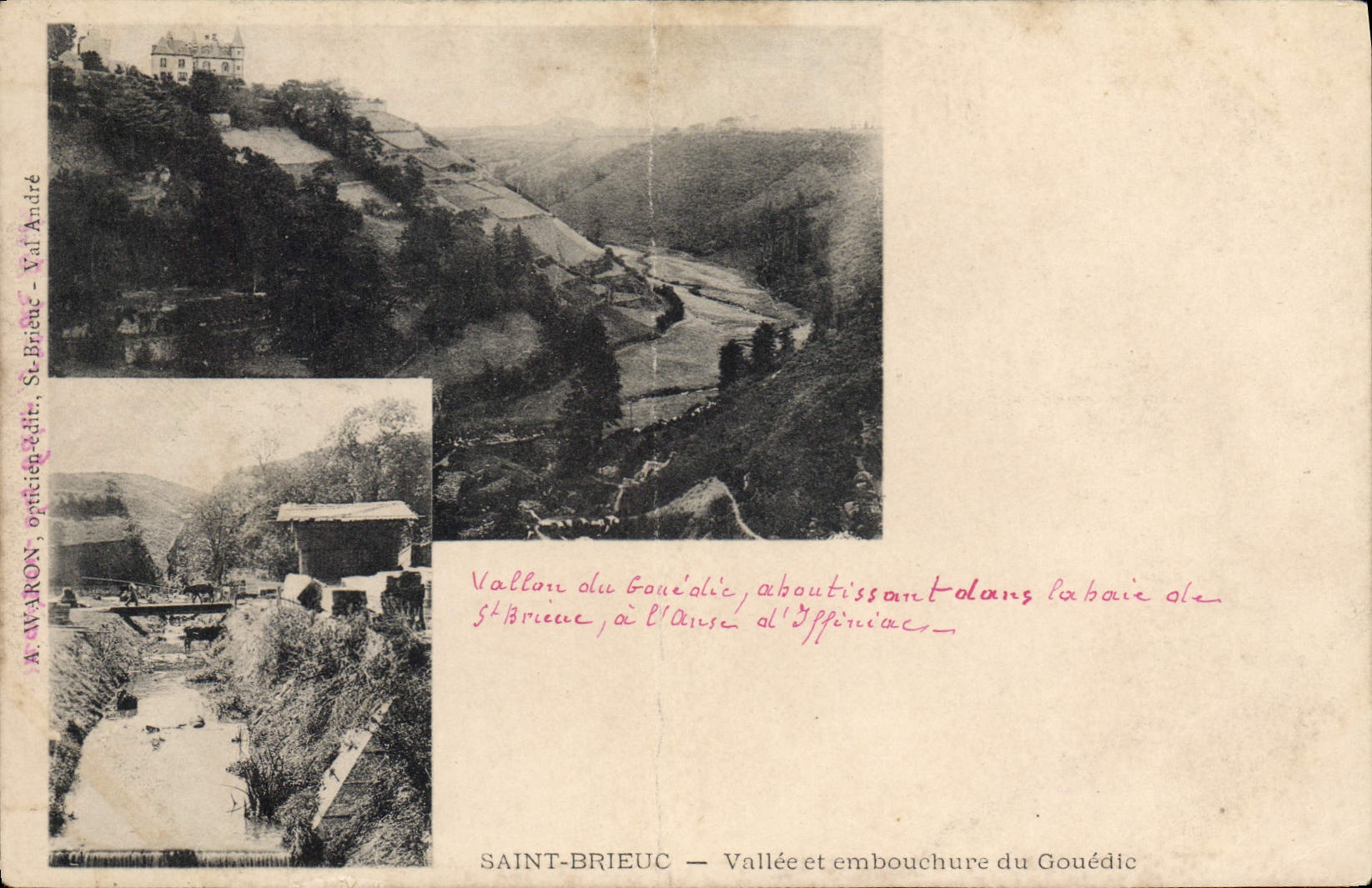 CPA Saint Brieuc Vallee et embouchure du Gouedic