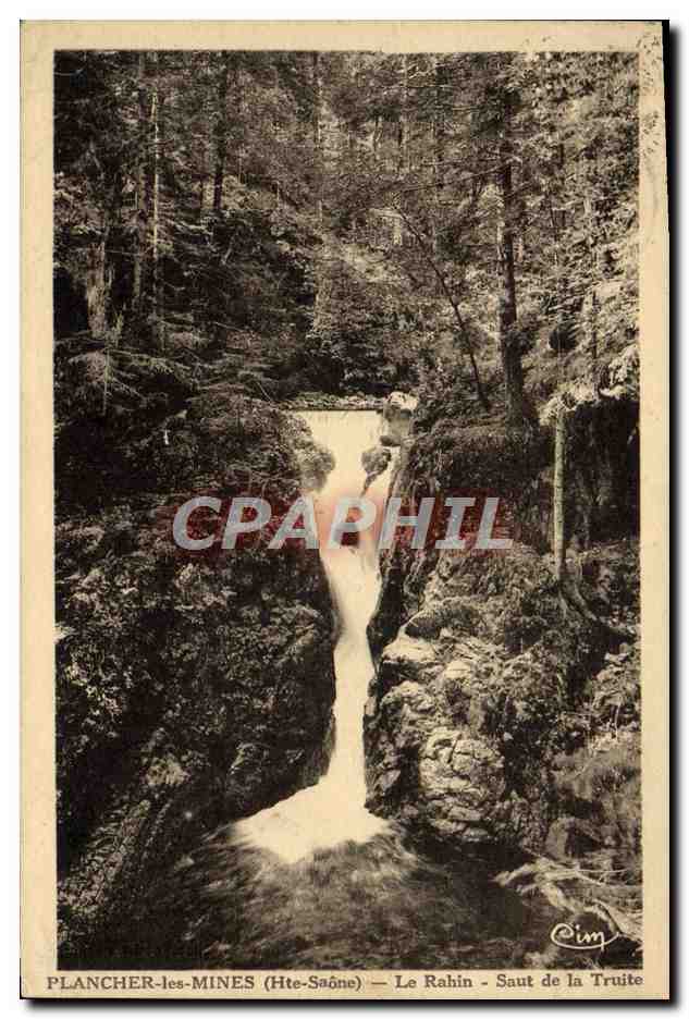 CPA Plancher Les Mines Le Rahin Saut de la truite 
